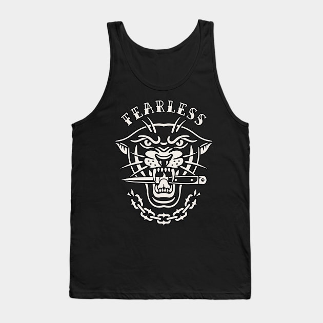 Fearless Tank Top by Inkshit13